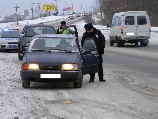 В субботу утром в Ухте задержали пьяного водителя Daewoo Nexia