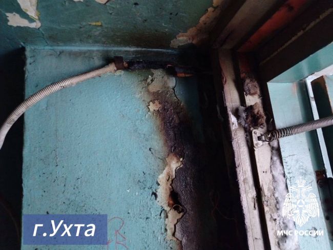 В Ухте на улице Сенюкова снова пожар